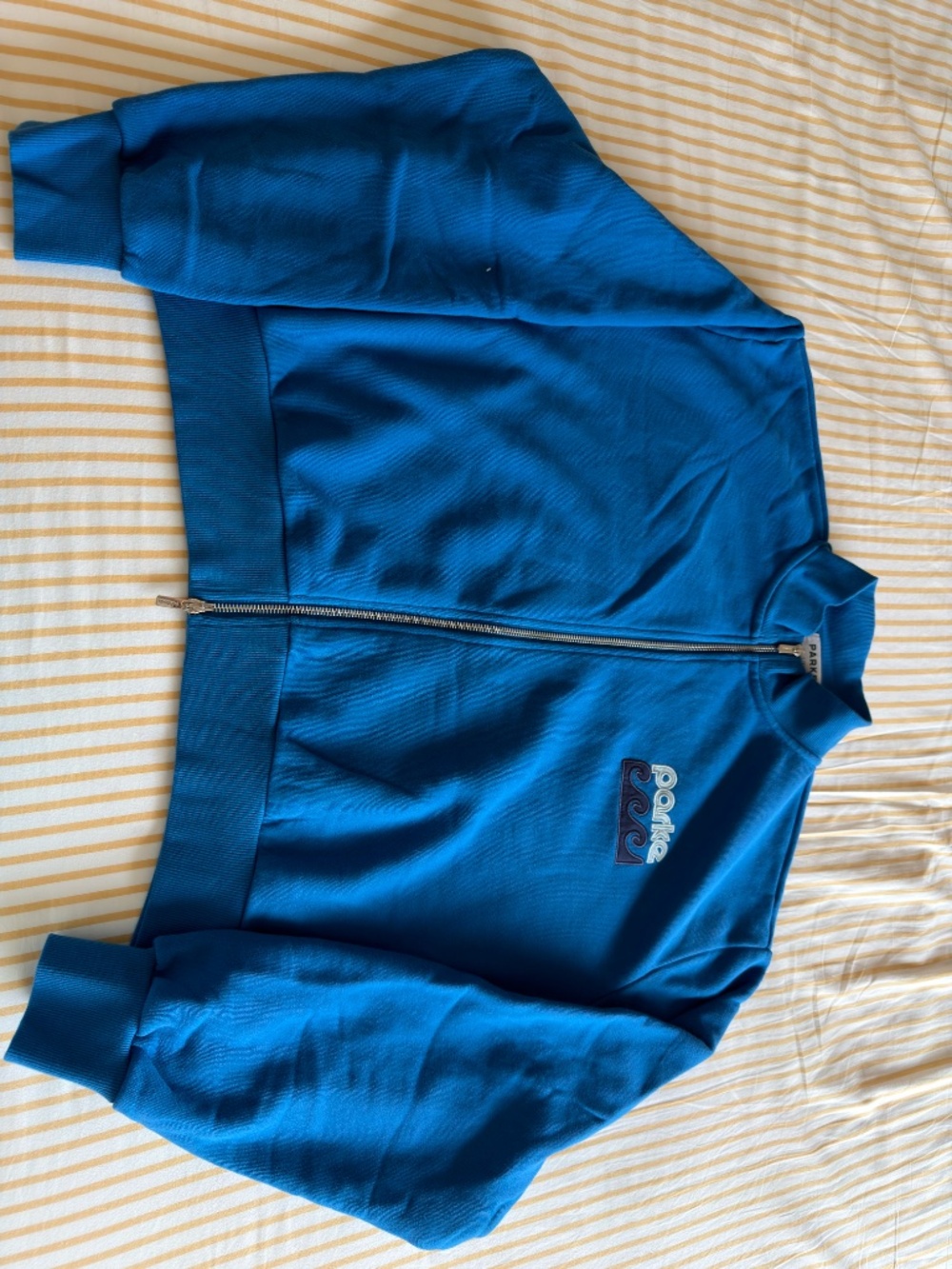 Parke Heritage Zip up Mockneck Size L/XL - Picture 2 of 4